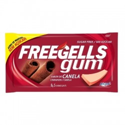 Chicle Freegells Canela 8Gr