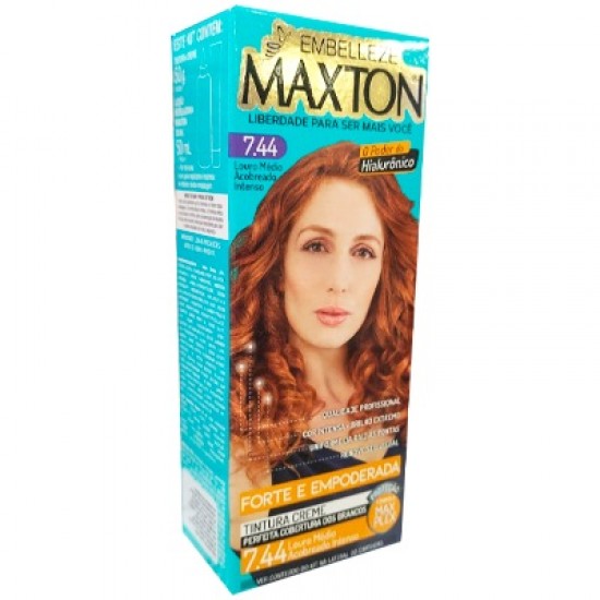 TINTE MAXTON 7.44 RUBIO MEDIO COBRIZO