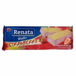 Galleta Wafer Fresa Renata 115gr