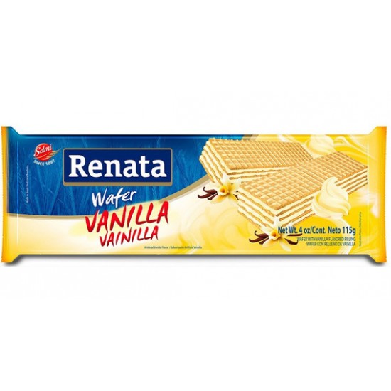 WAFER RENATA 115GR VAINILLA