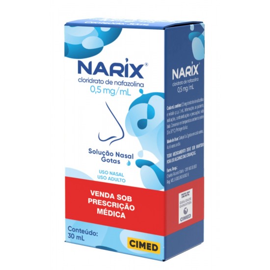NARIX  CLOHIDRATO DE NAFAZOLINA  30 ML