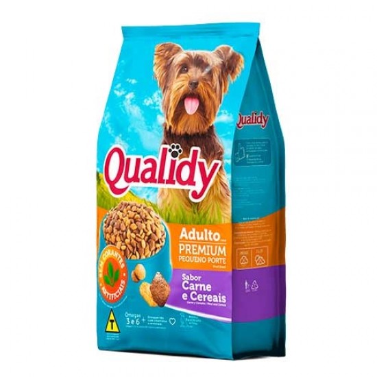 ALIMENTO P/PERRO QUALIDY 3KG CARNE Y CEREAL ADULTO