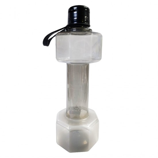 BOTELLA FITNESS 1LT TRANSPARENTE