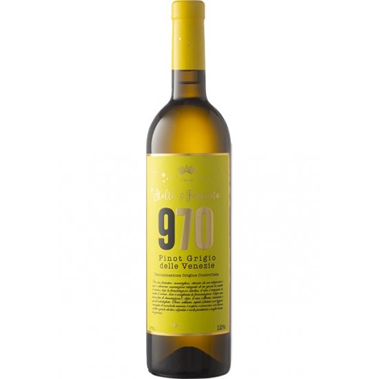 VINO BLANCO STELLE & FORTUNA 075LT PINOT GRIGIO 970