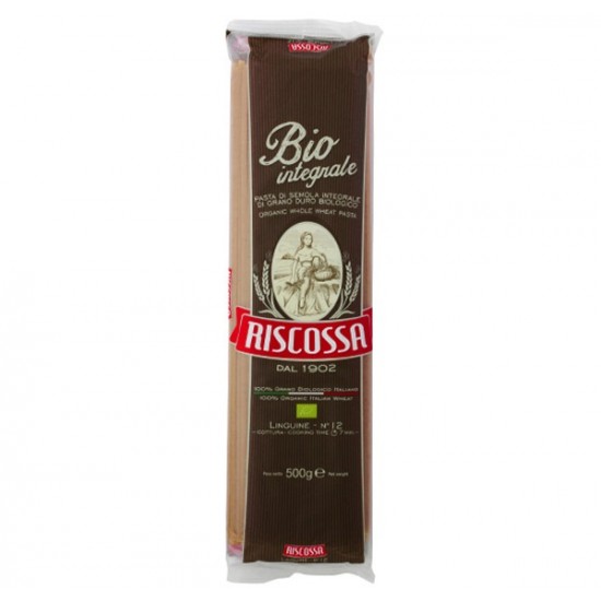 PASTA RISCOSSA 500GR SPAGHETTI INTEGRAL