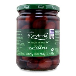 ACEITUNAS EXCELENCIA 420GR C/HUESO KALAMATA