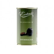 ACEITUNAS EXCELENCIA 350GR NEGRAS EN RODAJAS