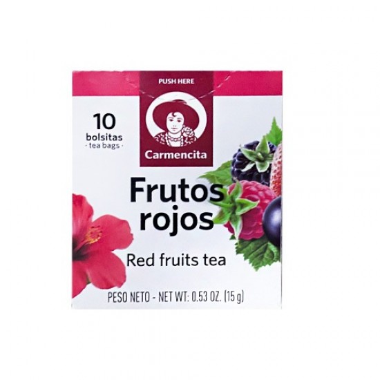 INFUSION CARMENCITA 15GR FRUTOS ROJOS