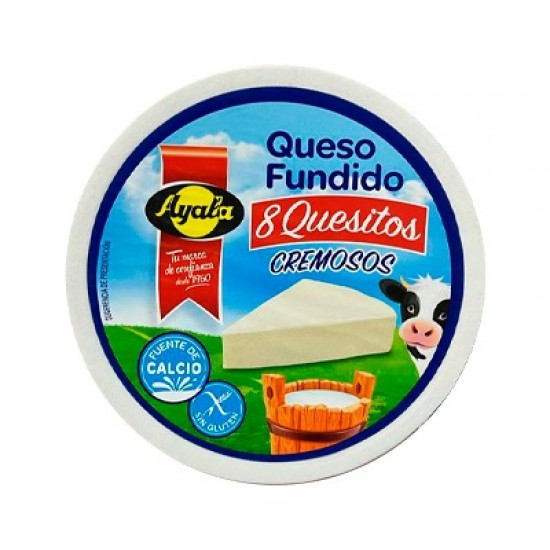 QUESO CREMOSO AYALA 125GR 8 PORC D/UNTAR