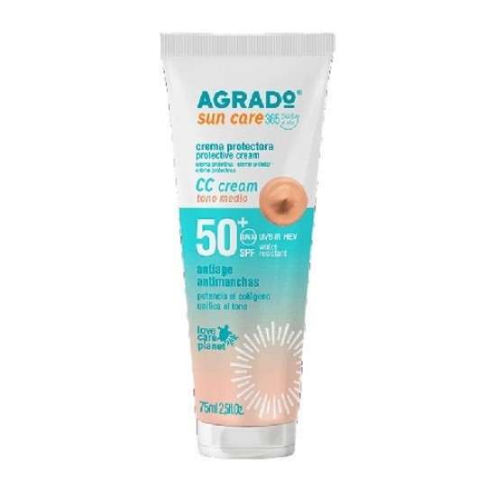 PROTEC SOLAR AGRADO 75ML TONO MEDIO
