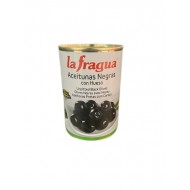 ACEITUNAS LA FRAGUA 390GR NEGRAS CON HUESO