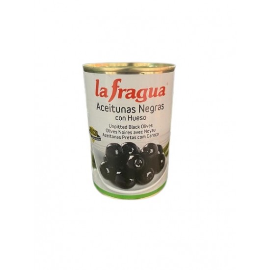 ACEITUNAS LA FRAGUA 390GR NEGRAS CON HUESO