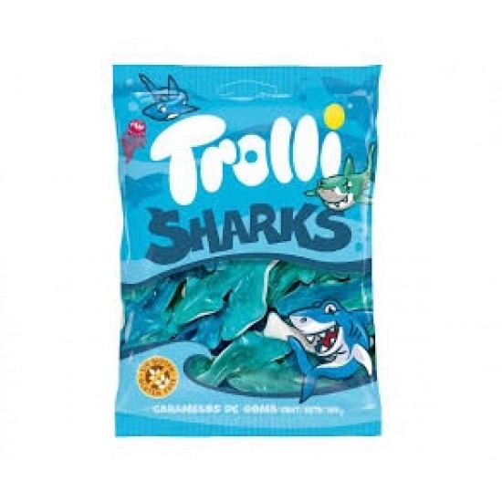 GOMITAS TROLLI 100GR SHARK
