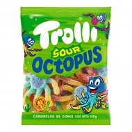 GOMITAS TROLLI 100GR  SOUR OCTOPUS