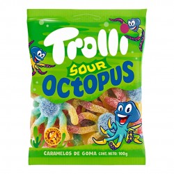 Gomitas Trolli Sour Octopus 100Gr