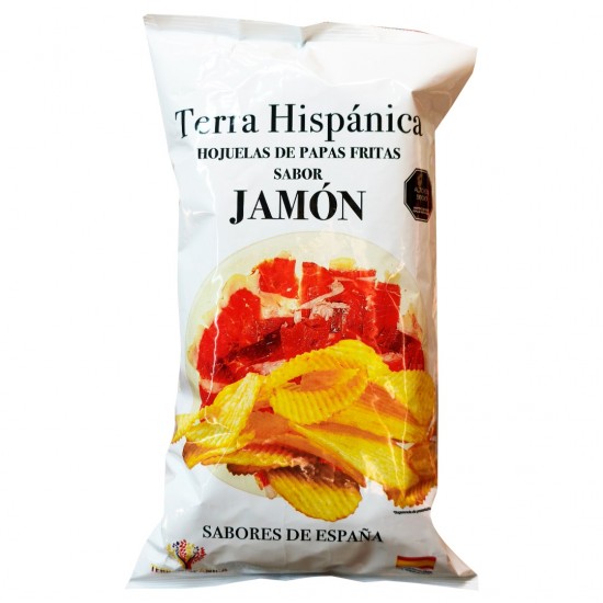 PAPAS TERRA HISPANICA 130GR JAMON SERRANO