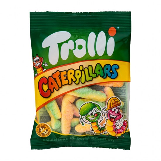 GOMITAS TROLLI 100GR CATERPILLARS