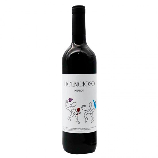 VINO LICENCIOSO 075LT MERLOT