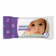 TOALLAS HUMEDAS MIMLOT 25UNDS CREMA