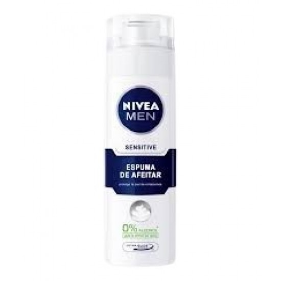 ESPUMA AFEITAR NIVEA 200ML MEN SENSITIVE