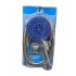 DUCHA DE MANO C/MANGUERA Y SOPORTE AZUL