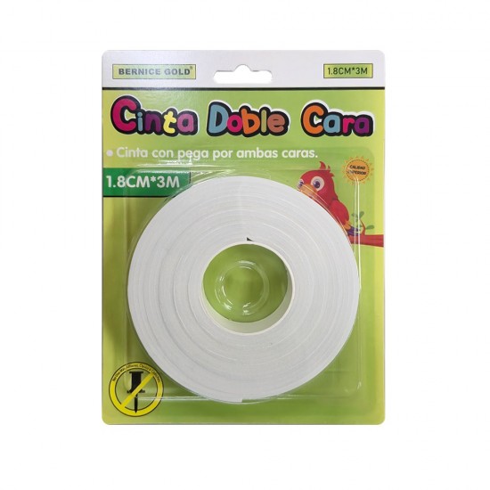 CINTA/TIRRO DOBLE CARA BERNICE 3M