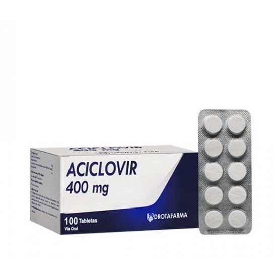 ACICLOVIR 400MG X 10TABL BLIST DROTAFARMA***