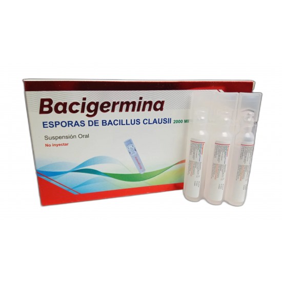 BACIGERMINA 2000MILLONES/5ML X 10 AMP DROTAFARMA