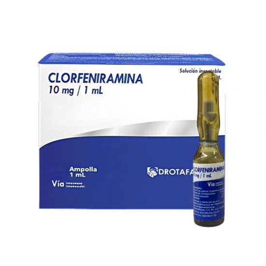 CLORFENIRAMINA 10MG/1ML X 1AMP DROTAFARMA