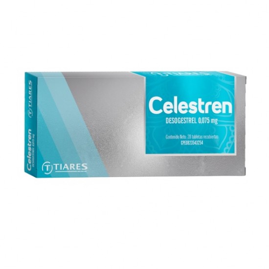 CELESTREL 28TAB TIARES DESOGESTREL 0075MG