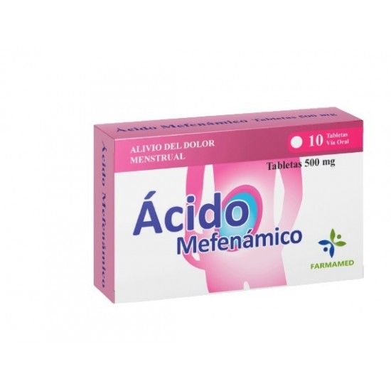 ACIDO MEFENAMICO FARMAMED 500MG X 10TAB