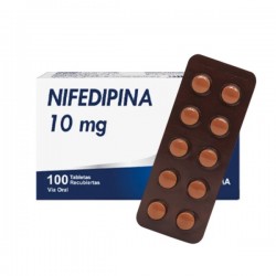 NIFEDIPINA 10MG X 10TABL DROTAFARMA***