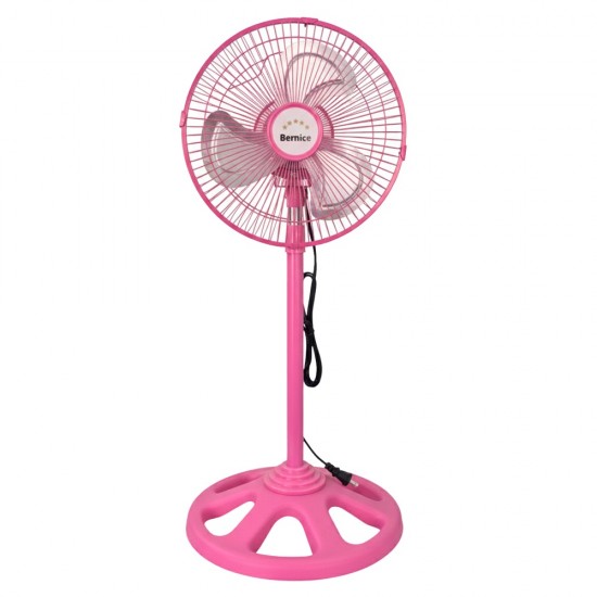 VENTILADOR PLAST BERNICE 10 ROSADO