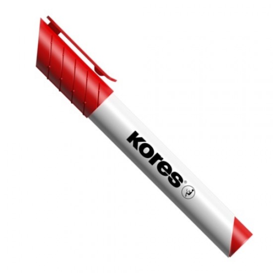 MARCADOR DE PIZARRA KORES BISELAR ROJO