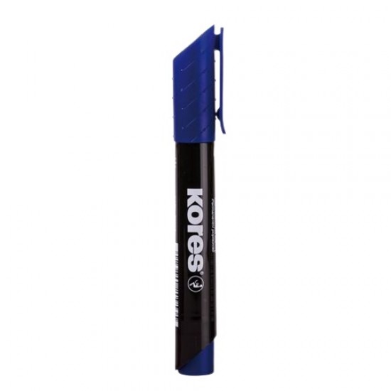 MARCADOR KORES BISELAR AZUL XP2